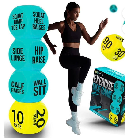 SKYWIN EXERCISE DICE GAME -6 SIDED DYNAMIC