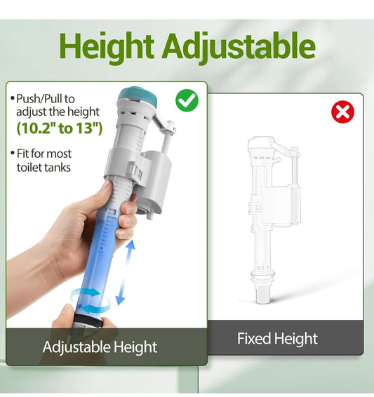 Toilet Flush Valves Push Button Fill Valve Toilet Cistern Flush