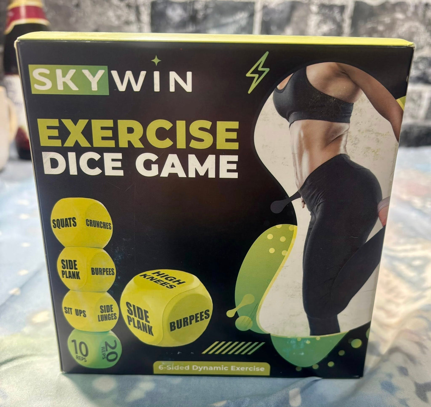 SKYWIN EXERCISE DICE GAME -6 SIDED DYNAMIC