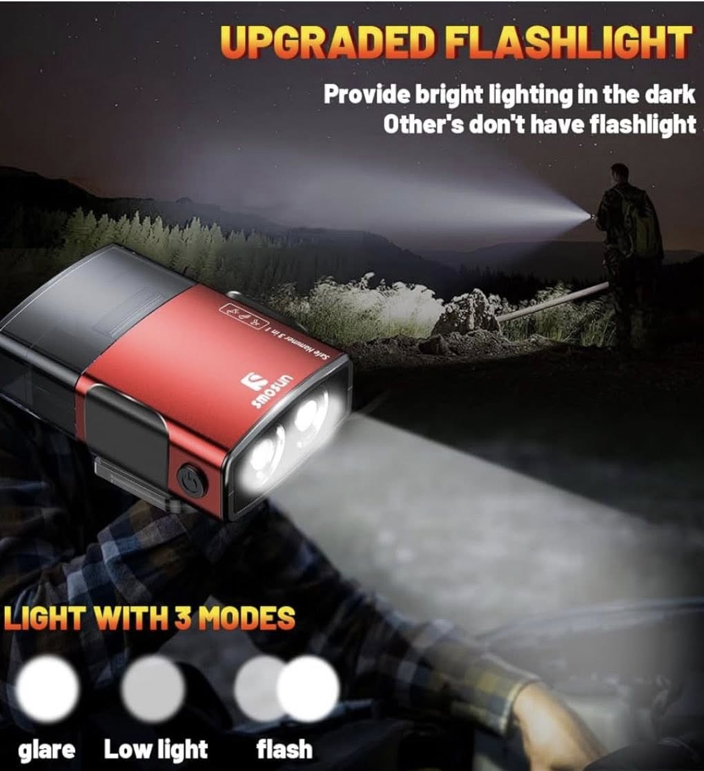 SAFE HAMMER GLASS BREAKER ESCAPE TOOL