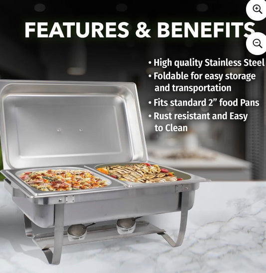 STERNO BUFFET CHAFER 8 QUART
