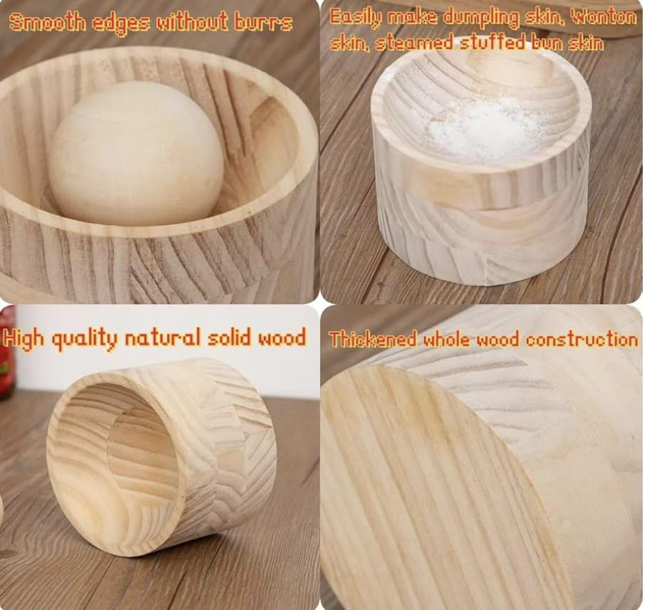 DOUGH PRESSER DUMPLING SKIN PRESSING TOOL