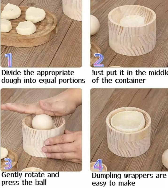 DOUGH PRESSER DUMPLING SKIN PRESSING TOOL