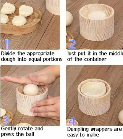 DOUGH PRESSER DUMPLING SKIN PRESSING TOOL