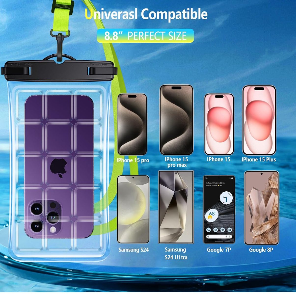 Waterproof Phone Pouch Case