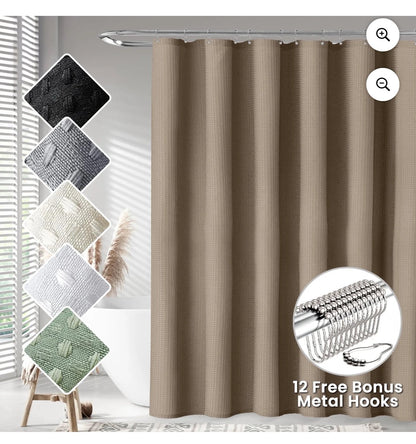 Waffle Shower Curtain