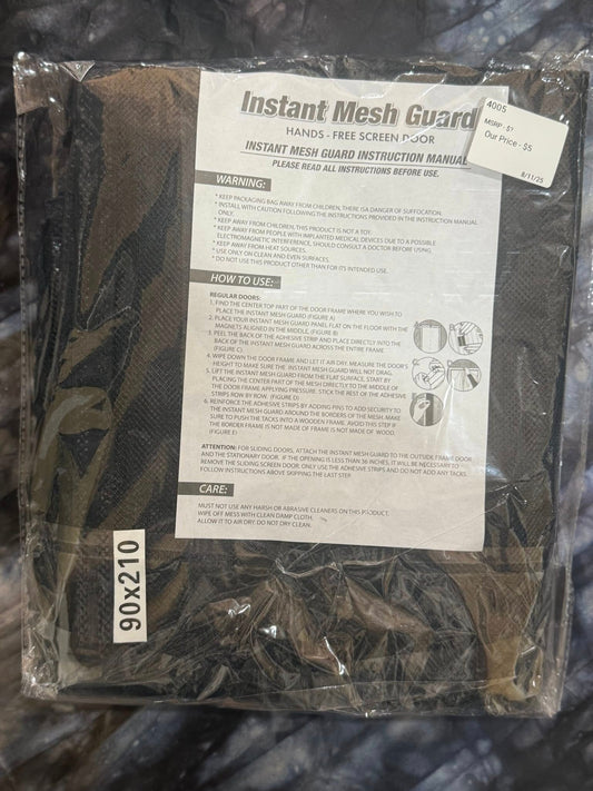 Magnetic Screen Door