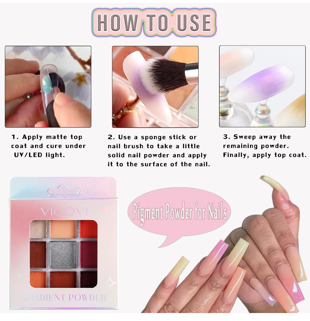 Nail Pigment Palette