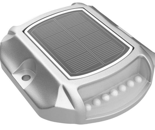 VOLISUN'S SOLAR WATERPROOF OUTDOOR WARNING STEP LIGHTS 12 PACK