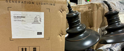 RESTORATIVE BRONZE REDDING STATION OUTDOOR WALL LIGHT