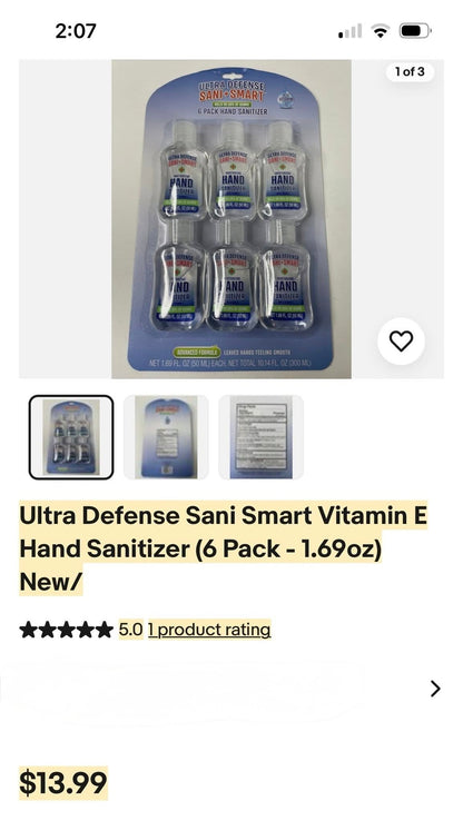 Ultra Defense Sani-Smart