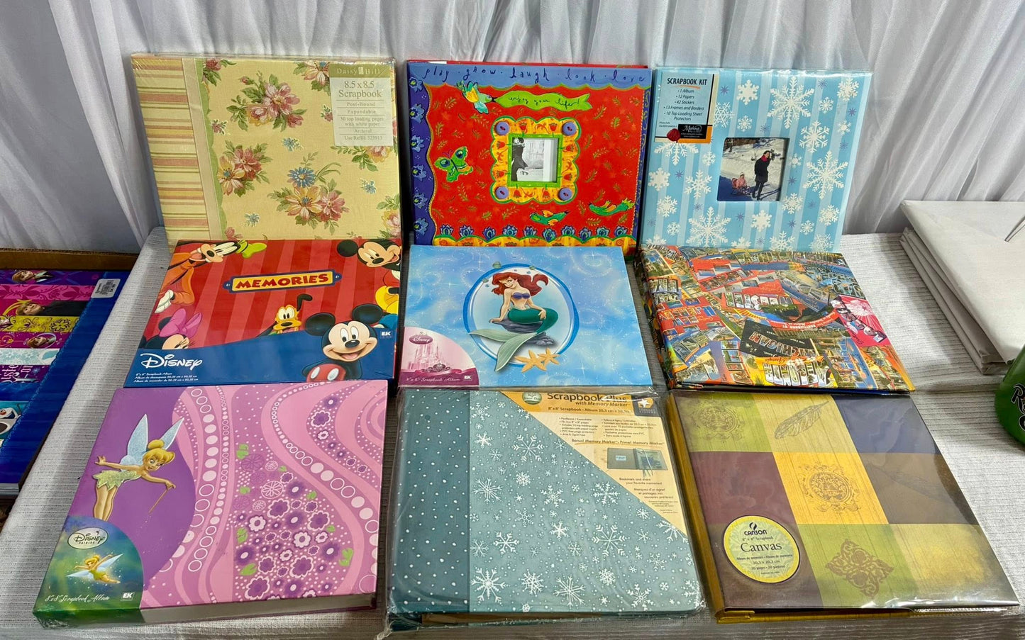 8x8 SCRAPBOOK ALBUMS / PAGE PROTECTORS