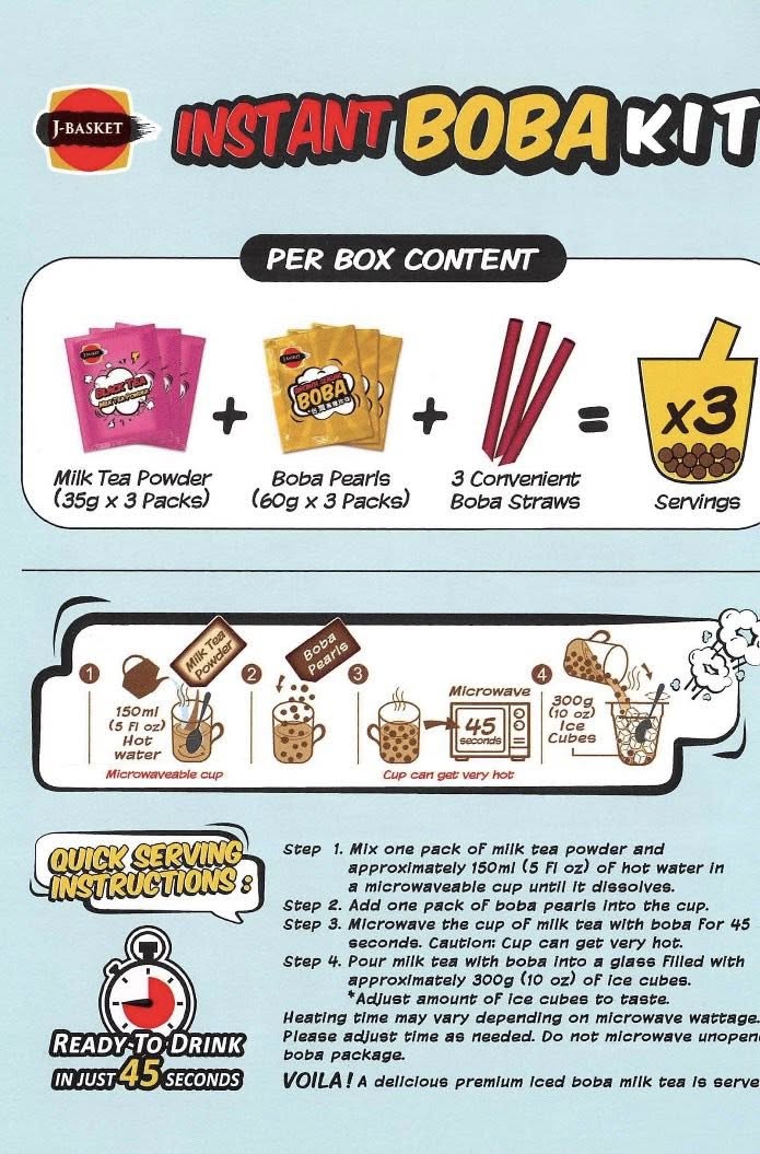 INSTANT BOBA KIT TARO 3 PACK