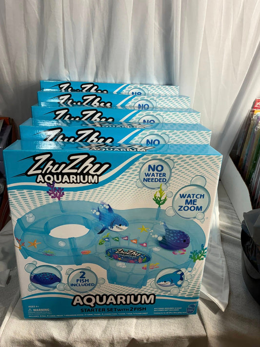 ZHU ZHU AQUARIUM STARTER W/2 FISH