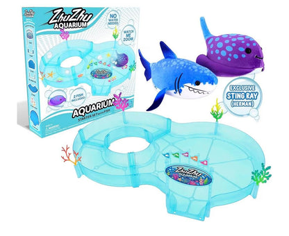 ZHU ZHU AQUARIUM STARTER W/2 FISH