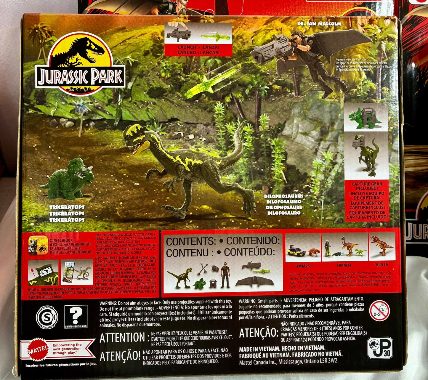 JURASSIC WORLD PARK 93 CLASSIC  DR IAN MALCOM
