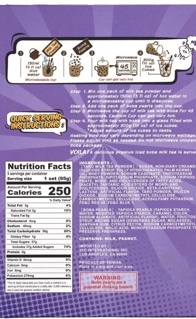 INSTANT BOBA KIT TARO 3 PACK