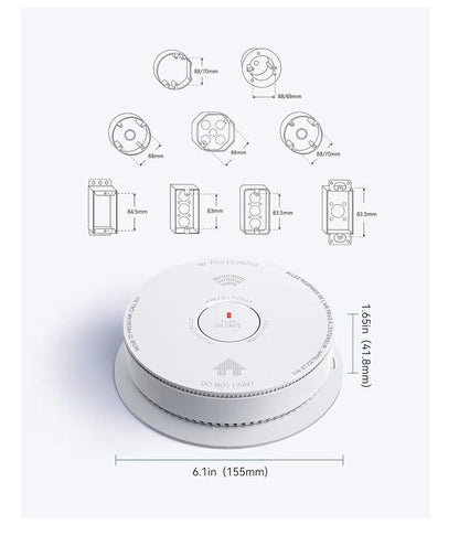 HARDWIRED SMOKE/CARBON MONOXIDE DETECTOR