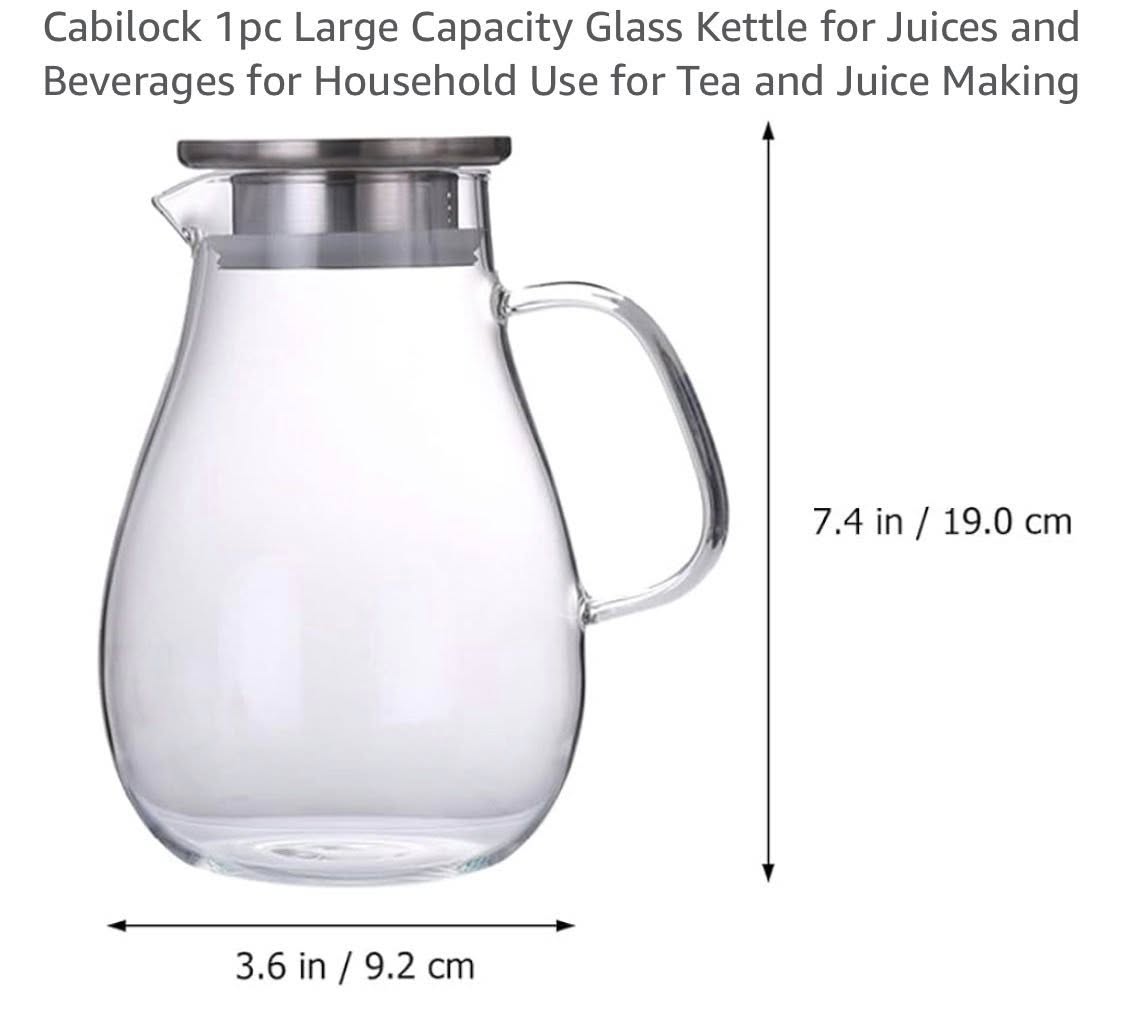LARGE CAPACITY GLASS KETTLE