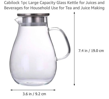 LARGE CAPACITY GLASS KETTLE