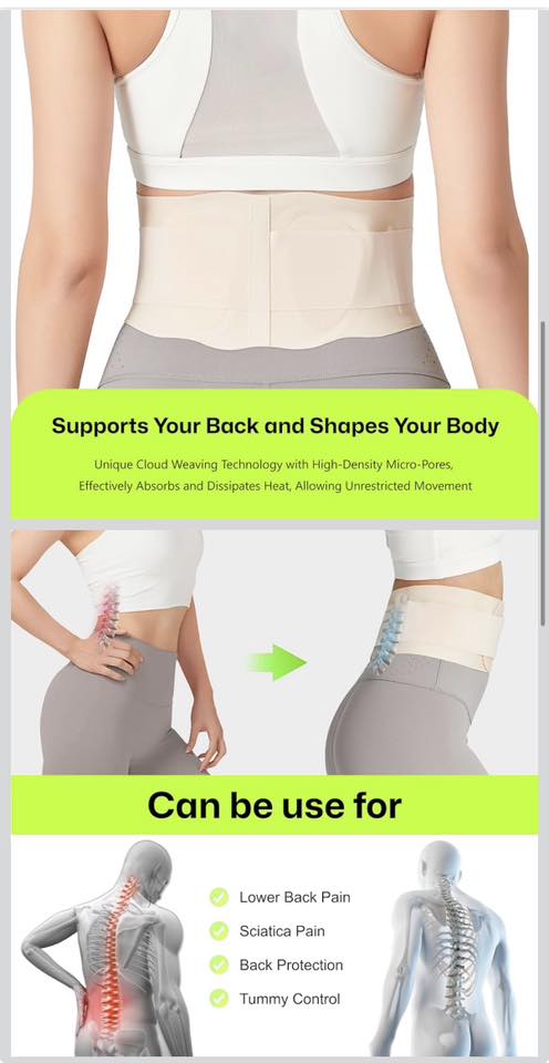 Ultra-Thin Back Brace