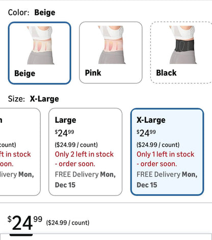 Ultra-Thin Back Brace