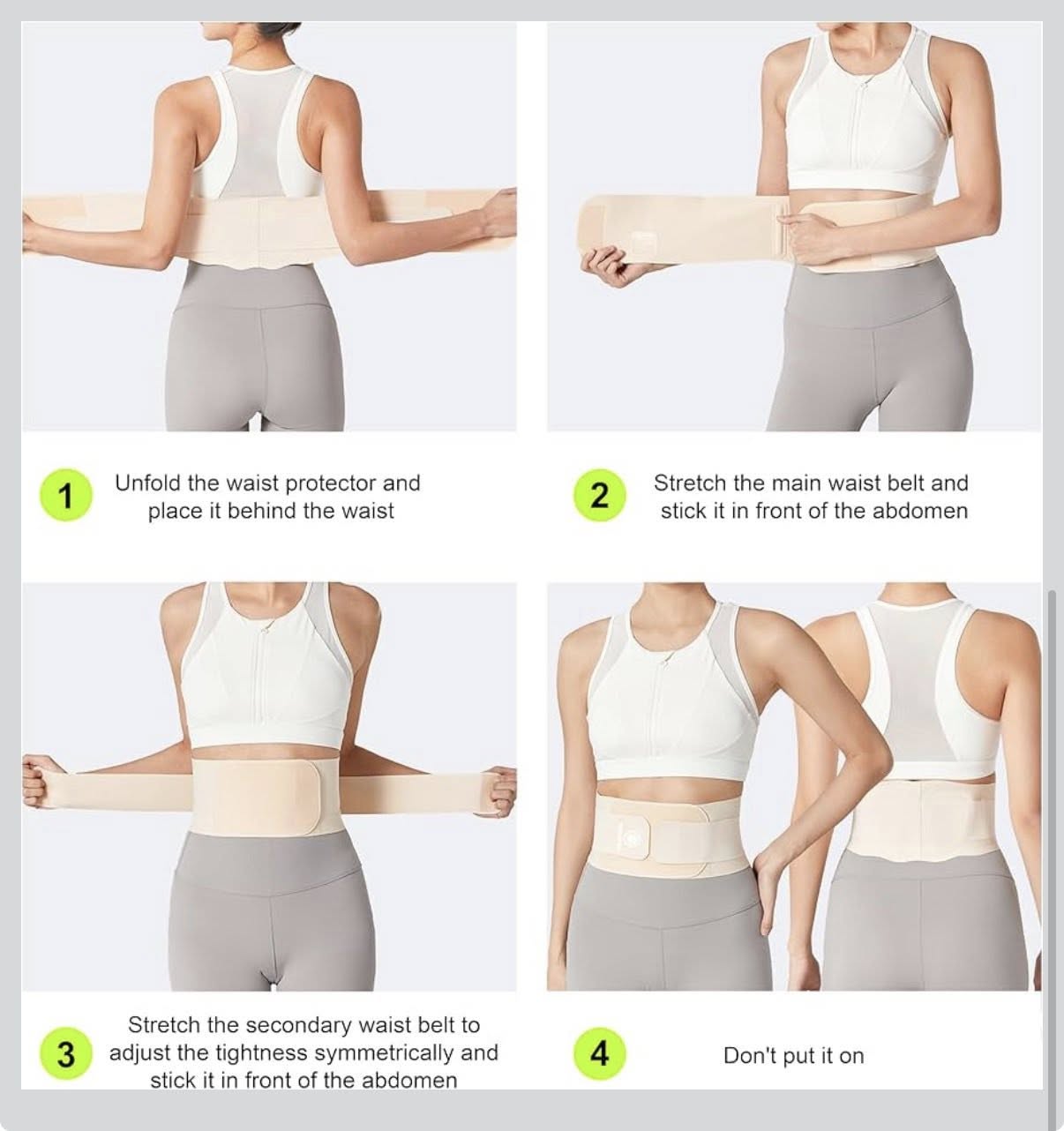 Ultra-Thin Back Brace