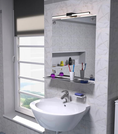 LUMINEX BLACK VANITY LIGHT