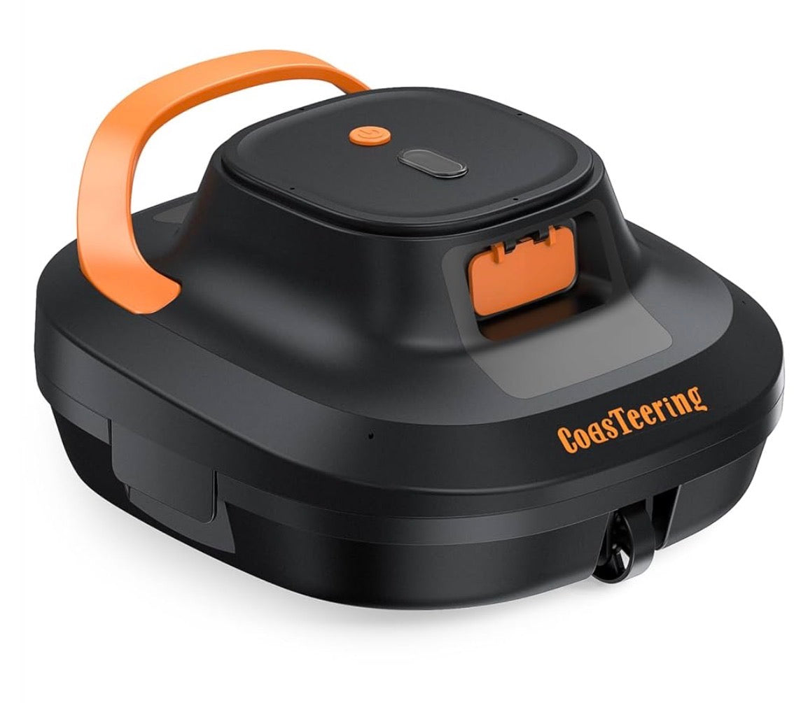 CoasTeering Wireless Pool Robot, 120 Minutes Powerful Suction,