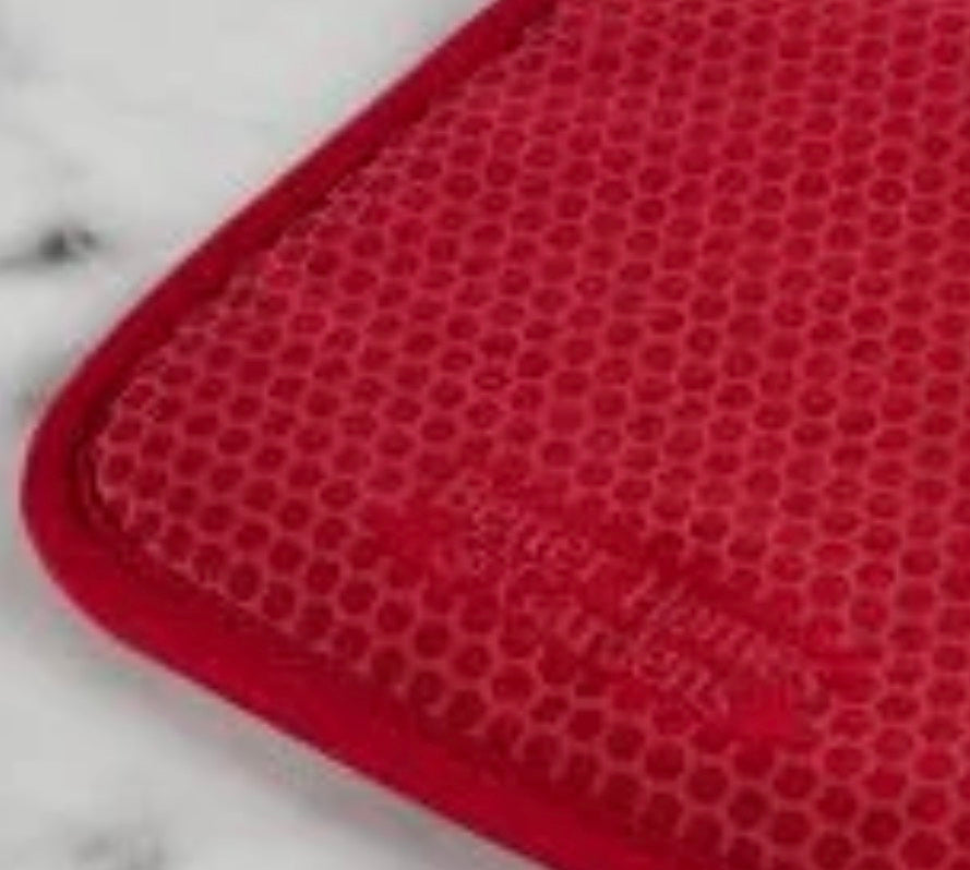 Better Homes & Garden Oven Mitt, Pot Holder,  Red,