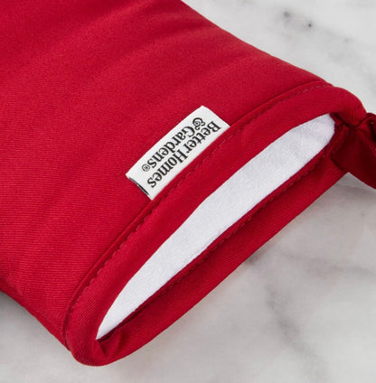 Better Homes & Garden Oven Mitt, Pot Holder,  Red,
