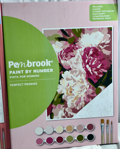 Pembrook Paint by Number Kits 12 x 16 canvas