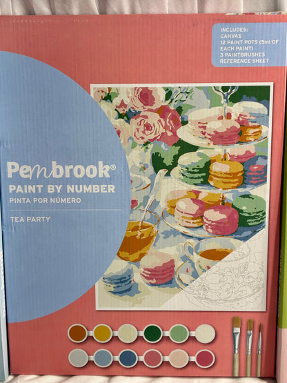 Pembrook Paint by Number Kits 12 x 16 canvas