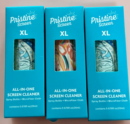 Pristine Screen XL All-in-One Spray & Wipe Screen Cleaner
