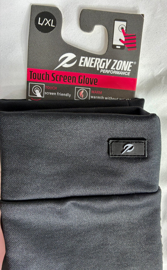 Energy Zone Performance Touch Screen Gloves sz XL