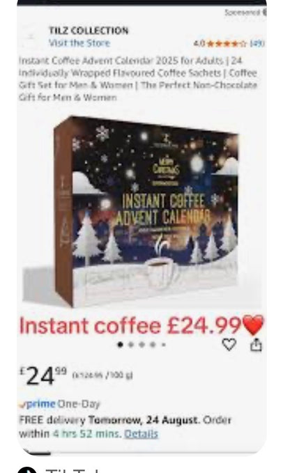 specialty luxury coffee advent calender
