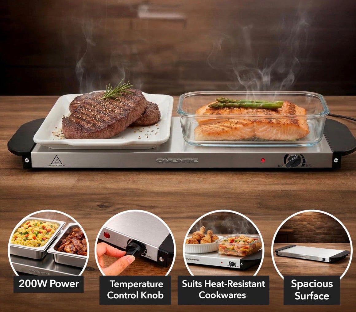 Ovente FW170S Electric Food Buffet Warmer