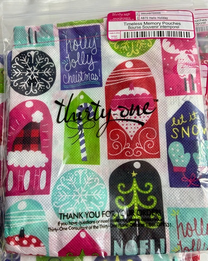 Thirty-One Gifts "Timeless Memory Pouches"
