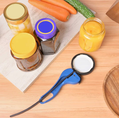 Double-Handle Jar Opener Seniors, Lg Jars, Arthritis, Patent, Self-Lock 2 pk