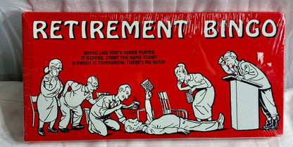 Vintage 1993 Retirement Bingo Game