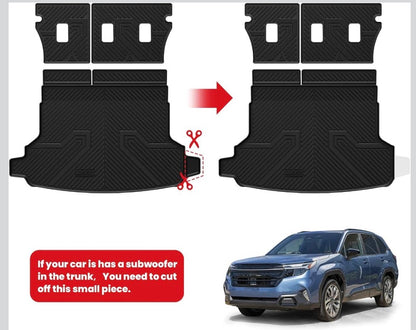 Cargo Tray Mat & Backrest Mat for Subaru Forester 2025-2026