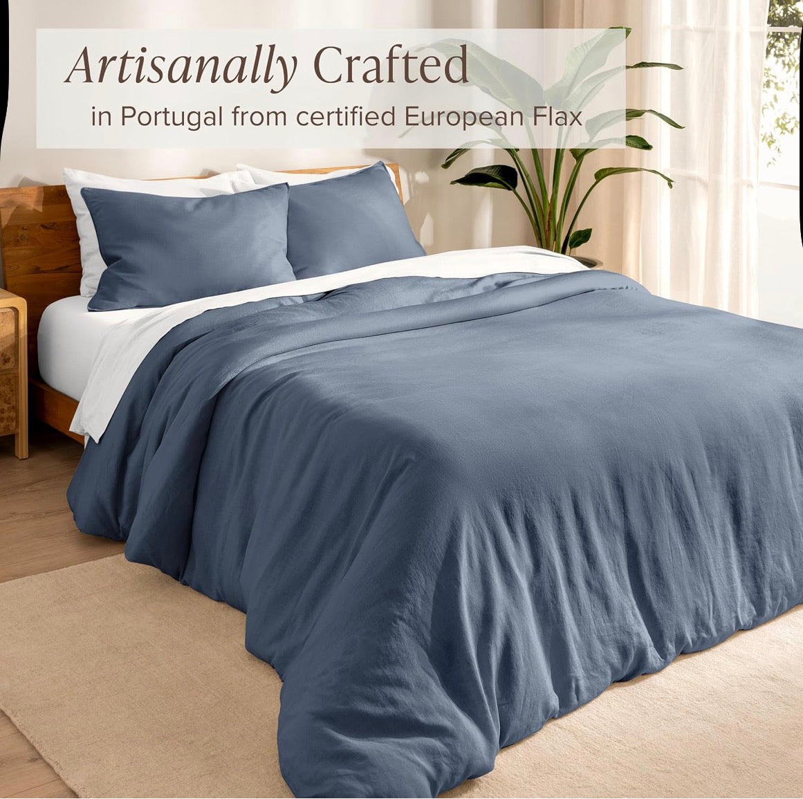 European Linen Duvet Cover Set