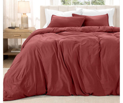 Bare Home Microfiber Duvet Cover Set - Ultra Soft Washed