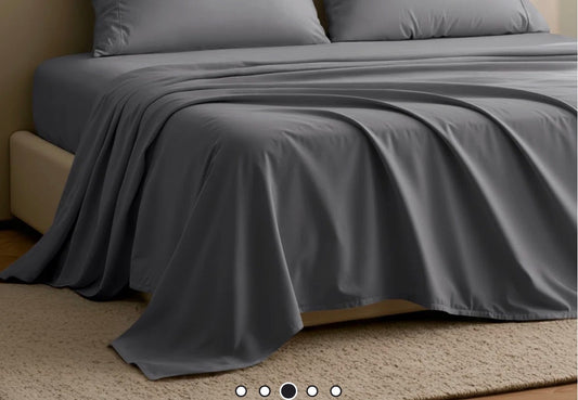BARE King Size  Microfiber Flat Sheet