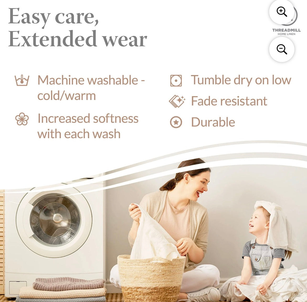 THREADMILL COTTON TWIN SHEET SET