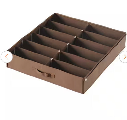12-Pair  Underbed Shoe Storage
