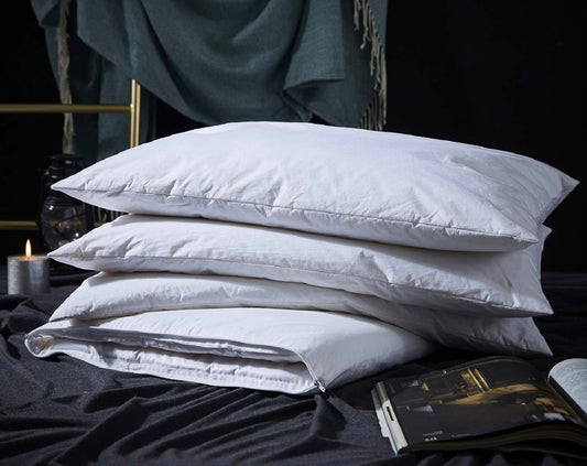 Three Geese Adjustable Layer Goose Feather Pillow,