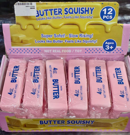 "Butter Squishy" "Not Real Food / Toy"