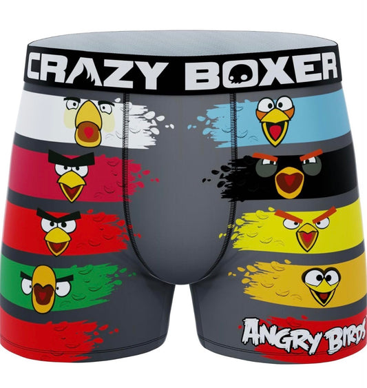 CRAZYBOXER Men's Angry Birds boxer briefs.