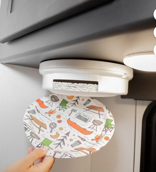 Camco Pop-a-Plate Paper/Plastic Plate Dispenser,